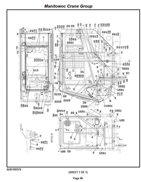 Manitowoc Cranes PM 225735 000 RT650E Spare Parts Manual PDF 2