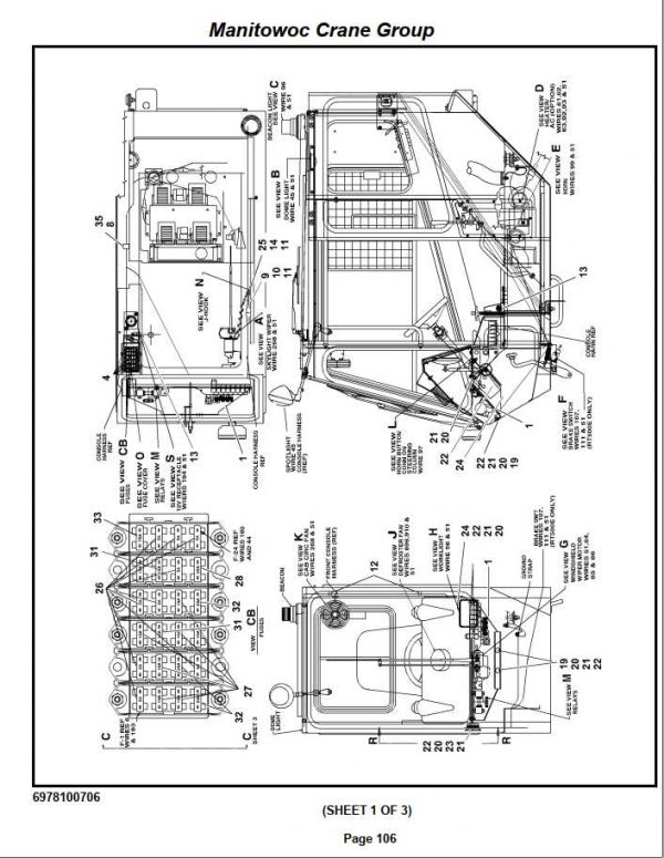 Manitowoc Cranes PM 225773 001 RT530E Spare Parts Manual PDF 2