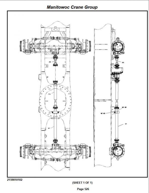 Manitowoc Cranes PM 226049 001 RT535E 35 TON Spare Parts Manual PDF 3
