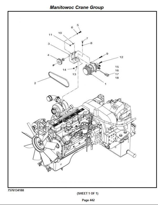 Manitowoc Cranes PM 226221 001 RT535E 35 TON Spare Parts Manual PDF 3