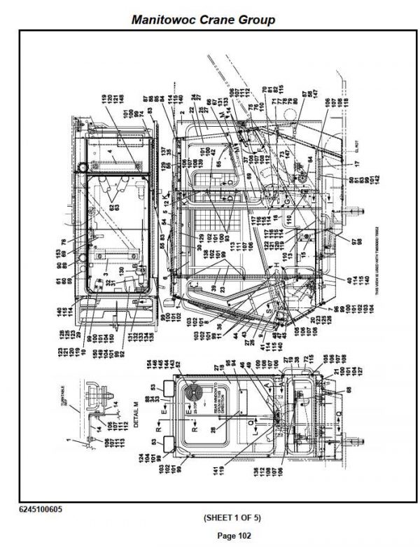 Manitowoc Cranes PM 226284 001 TMS500E2 Spare Parts Manual PDF 3