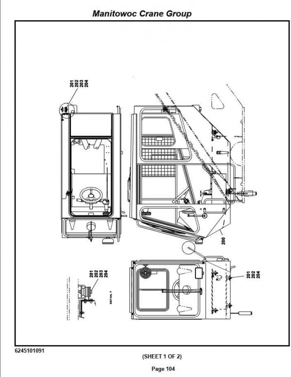 Manitowoc Cranes PM 226377 000 RT750E PARTS Spare Parts Manual PDF 3