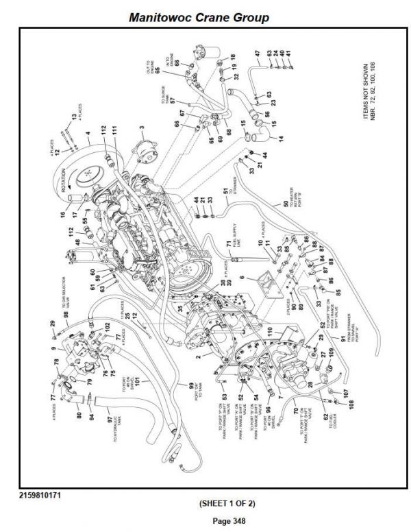 Manitowoc Cranes PM 226698 000 RT540E 40 TON Spare Parts Manual PDF 3