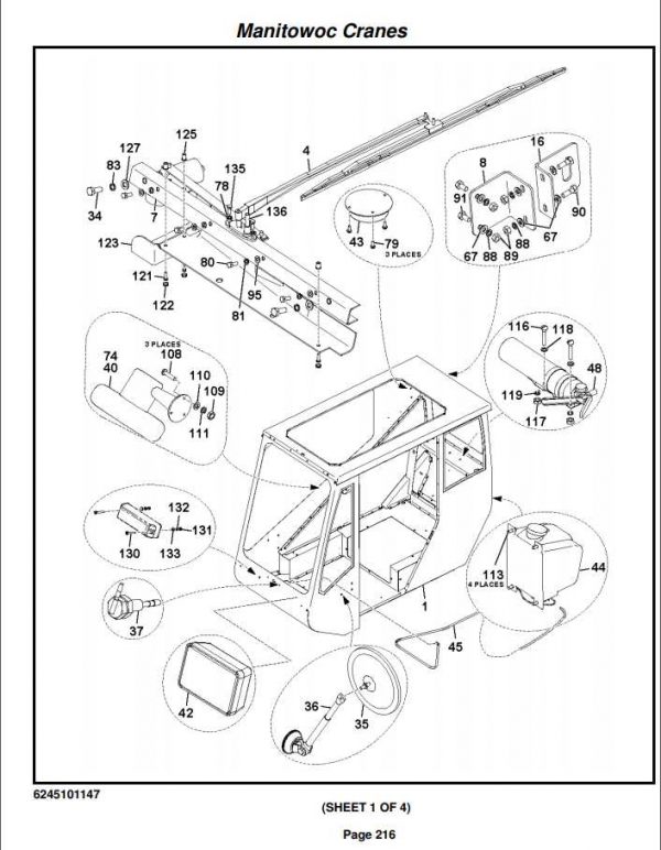 Manitowoc Cranes PM 226708 000 RT530E 2 Spare Parts Manual PDF 2