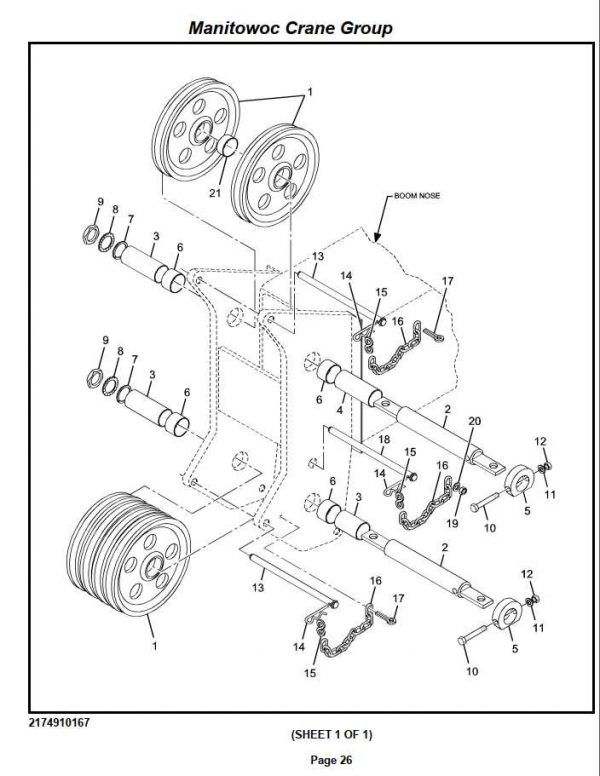 Manitowoc Cranes PM 226755 001 RT760E Spare Parts Manual PDF 2