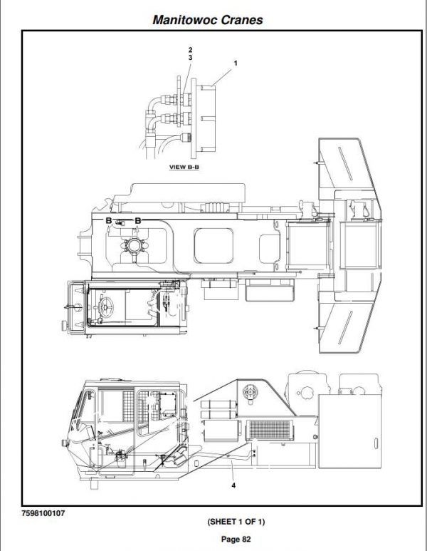 Manitowoc Cranes PM 227461 001 RT9000E Spare Parts Manual PDF 2
