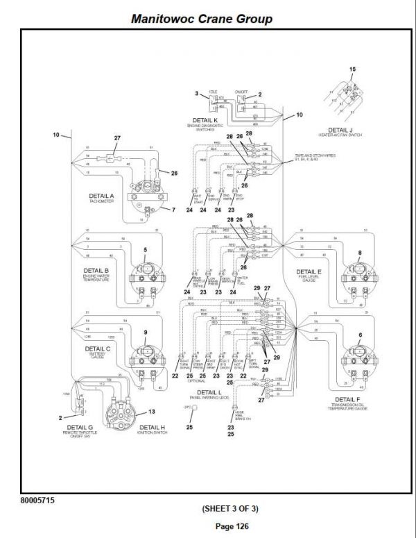 Manitowoc Cranes PM 228478 000 RT890E3 Spare Parts Manual PDF 2