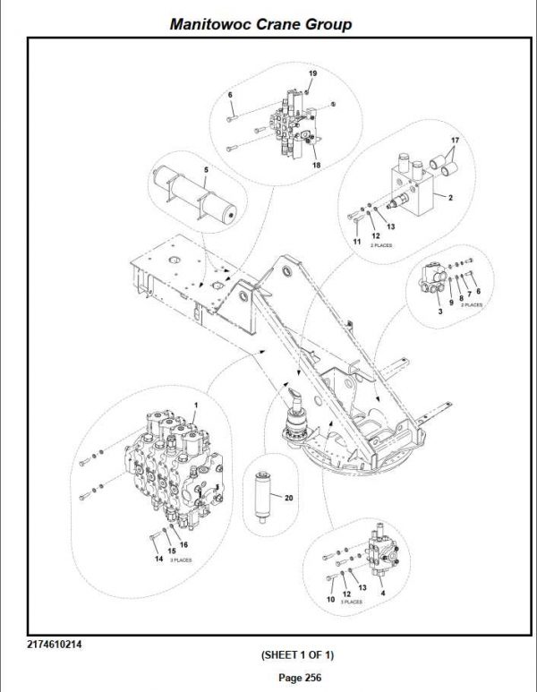 Manitowoc Cranes PM 228578 000 RT760E Spare Parts Manual PDF 3