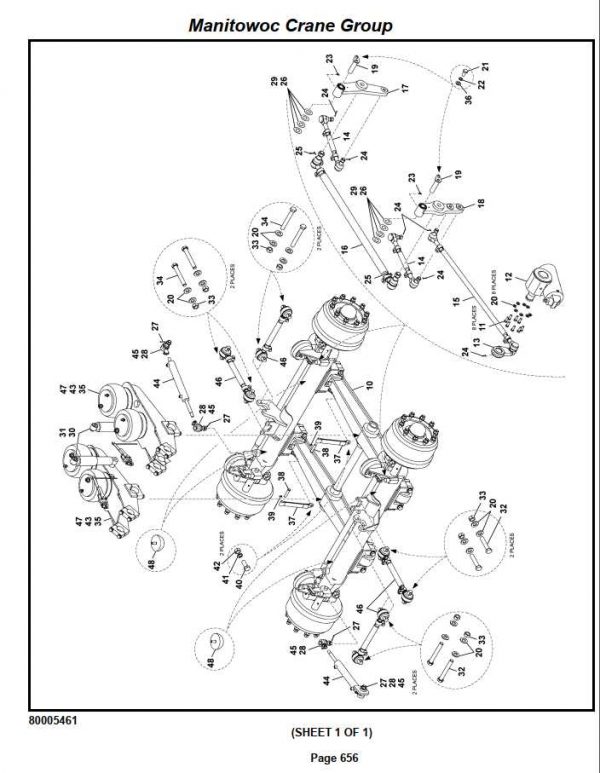 Manitowoc Cranes PM 229012 000 TMS9000E Spare Parts Manual PDF 3