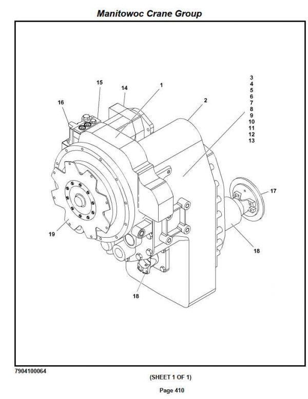 Manitowoc Cranes PM 230486 000 RT650E Spare Parts Manual PDF 3