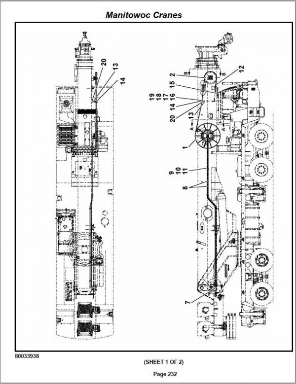 Manitowoc Cranes PM 231153 001 TMS760E07 Spare Parts Manual PDF 3