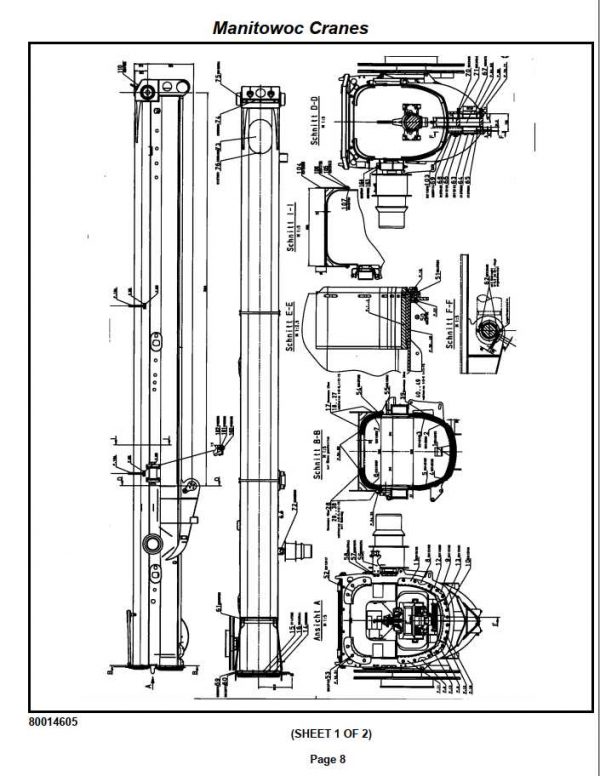 Manitowoc Cranes PM 231919 002 TMS9000E Spare Parts Manual PDF 2