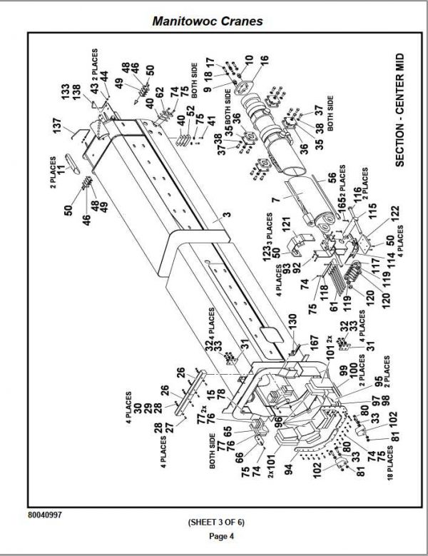 Manitowoc Cranes PM 232919 001 RT9130E 2 Spare Parts Manual PDF 2