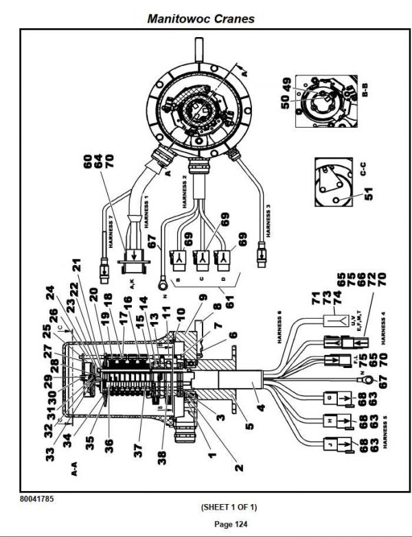 Manitowoc Cranes PM 233149 001 RT650E Spare Parts Manual PDF 2