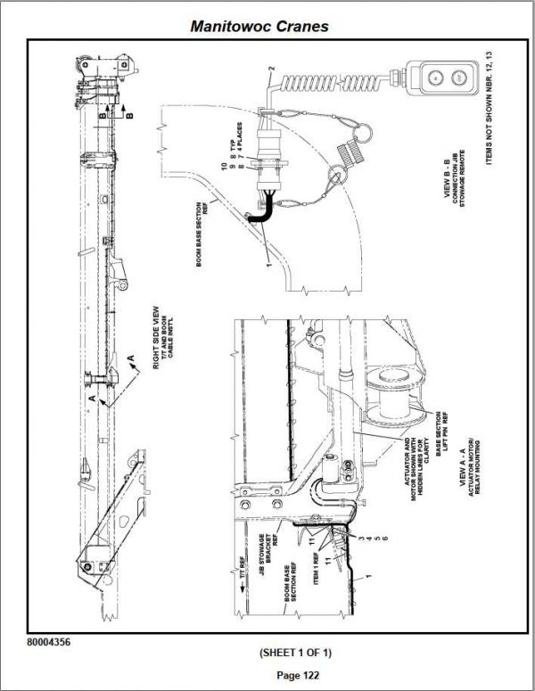 Manitowoc Cranes PM 233163 000 RT880E Spare Parts Manual PDF 2