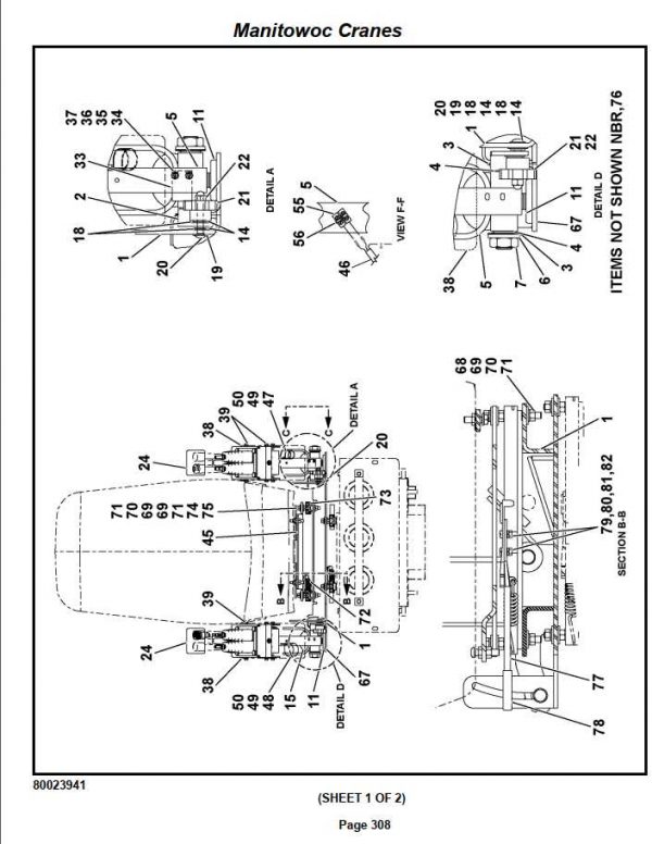 Manitowoc Cranes PM 233861 000 RT770E Spare Parts Manual PDF 3