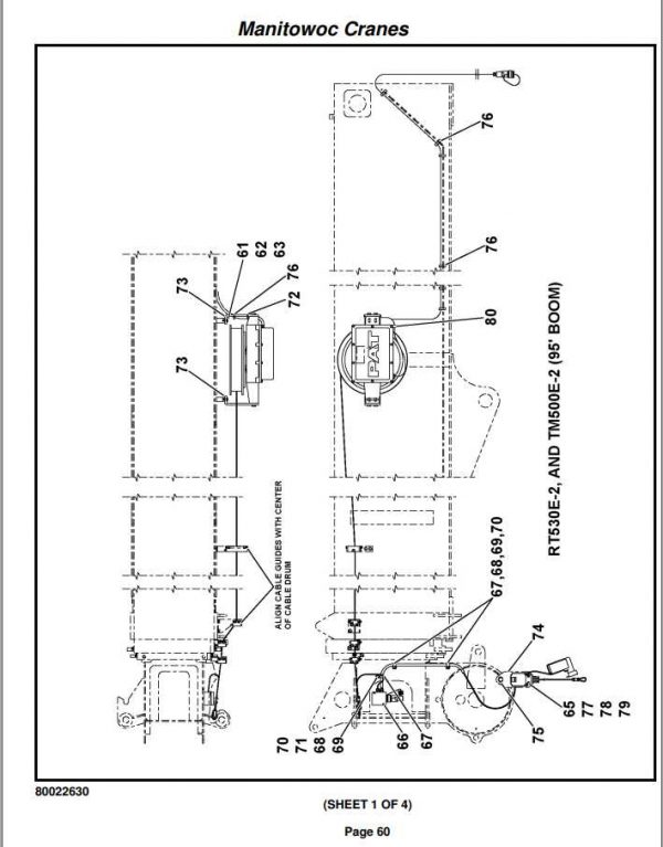 Manitowoc Cranes PM 234534 000 RT530E 2 30 TON Spare Parts Manual PDF 2