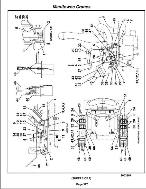 Manitowoc Cranes PM 234594 001 RT650E Spare Parts Manual PDF 2
