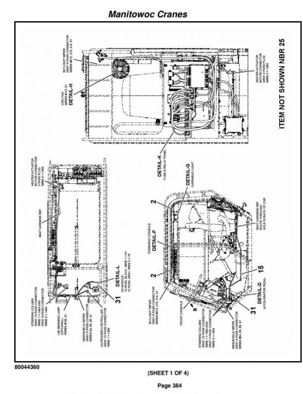 Manitowoc Cranes PM 234594 001 RT650E Spare Parts Manual PDF 3