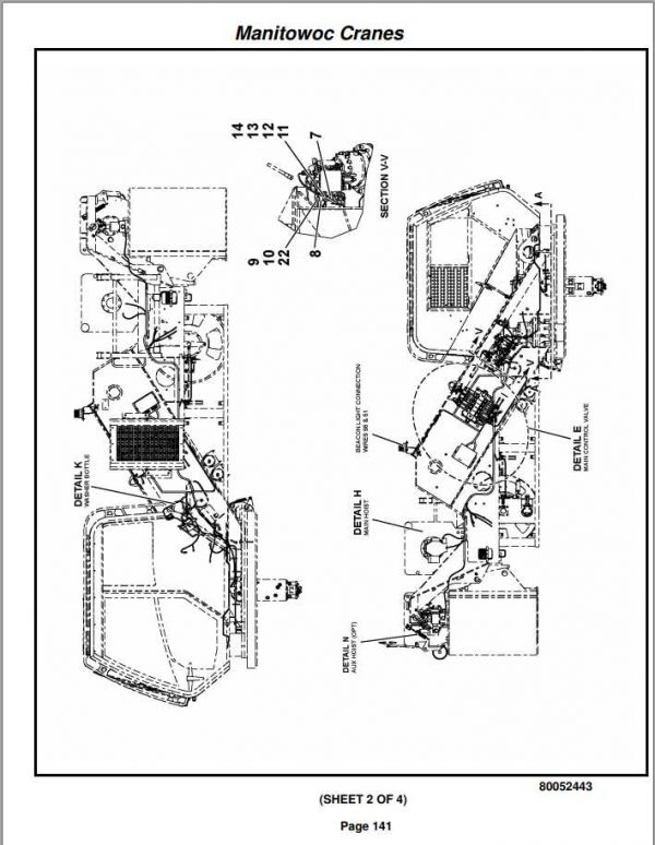 Manitowoc Cranes PM 234781 000 RT890E Spare Parts Manual PDF 2