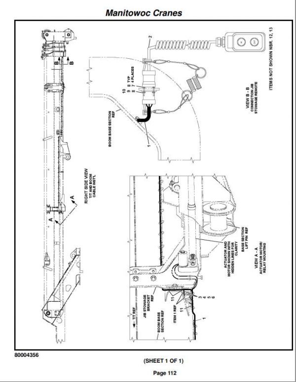 Manitowoc Cranes PM 234816 000 RT880E4 Spare Parts Manual PDF 3