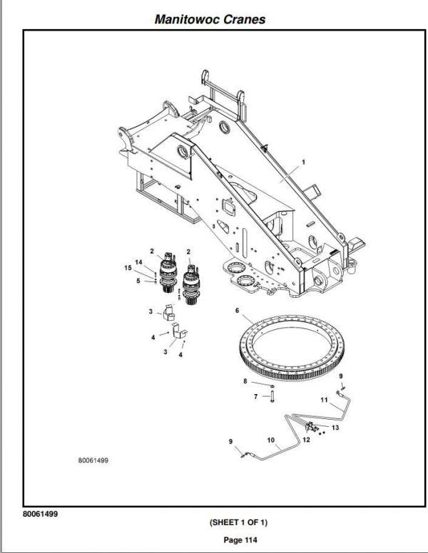 Manitowoc Cranes PM 234830 000 RT9130E 2 Spare Parts Manual PDF 2