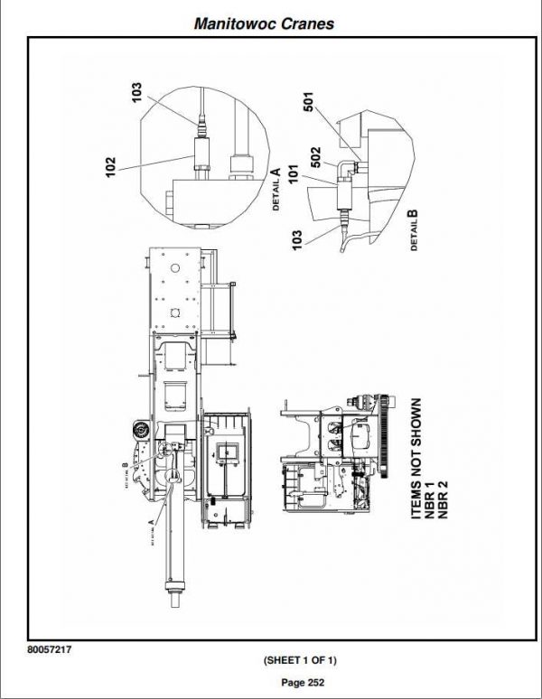 Manitowoc Cranes PM 235132 000 RT765E 2 Spare Parts Manual PDF 2
