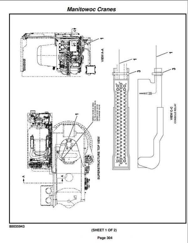 Manitowoc Cranes PM 235134 000 RT890E Spare Parts Manual PDF 2