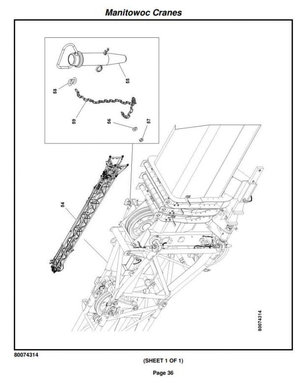 Manitowoc Cranes PM 235153 004 RT765E 2 Spare Parts Manual PDF 2