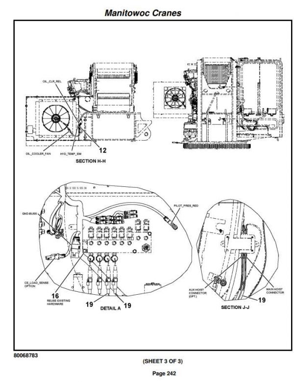Manitowoc Cranes PM 235166 002 RT650E Spare Parts Manual PDF 2