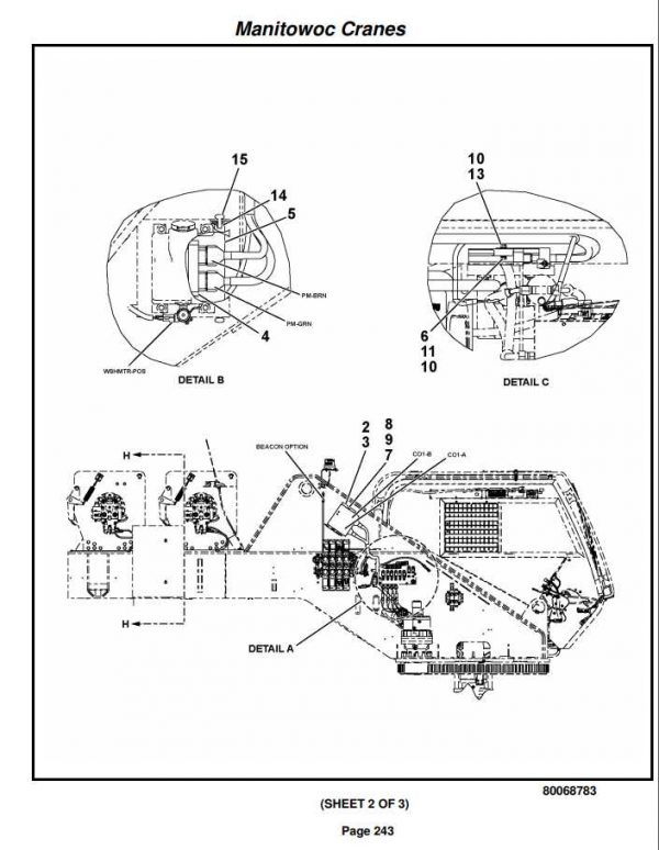 Manitowoc Cranes PM 235166 002 RT650E Spare Parts Manual PDF 3