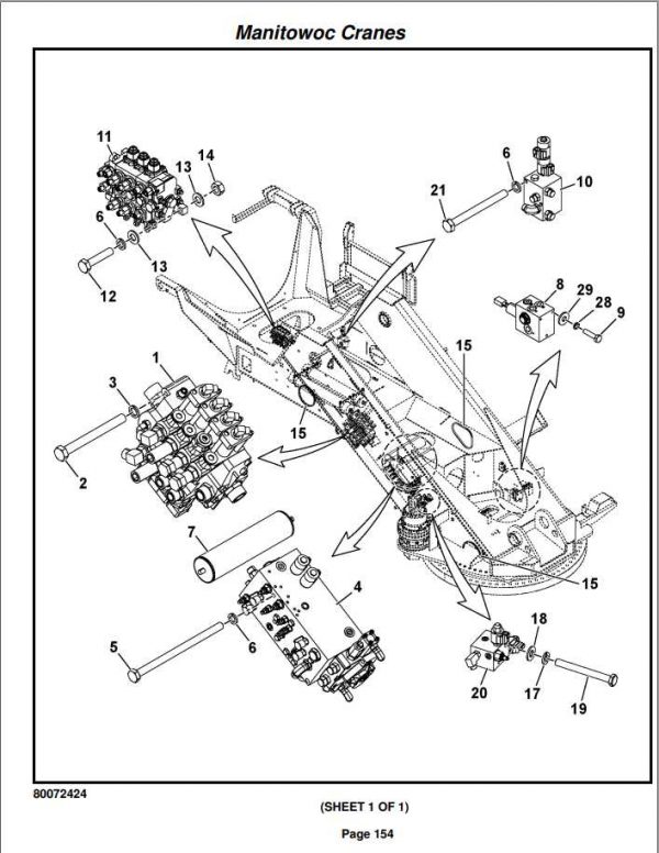 Manitowoc Cranes PM 235396 001 RT880E Spare Parts Manual PDF 2
