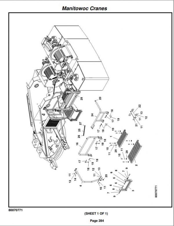 Manitowoc Cranes PM 235396 001 RT880E Spare Parts Manual PDF 3