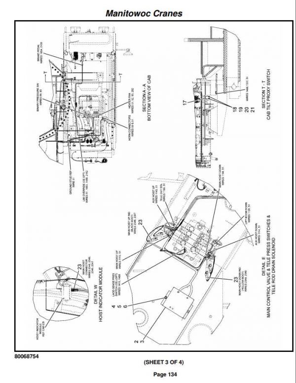 Manitowoc Cranes PM 235496 000 RT880E Spare Parts Manual PDF 2