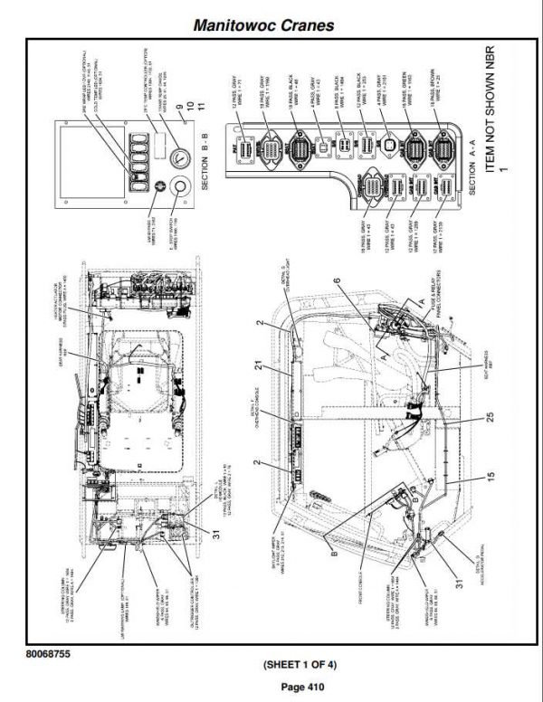 Manitowoc Cranes PM 235496 000 RT880E Spare Parts Manual PDF 3