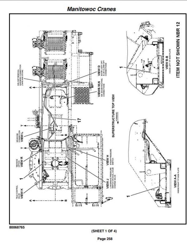 Manitowoc Cranes PM 236048 001 RT770E Spare Parts Manual PDF 2
