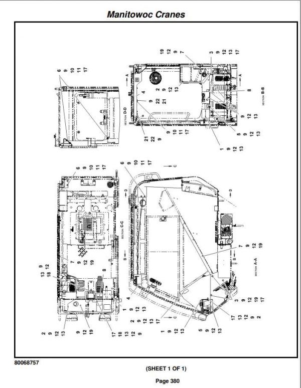 Manitowoc Cranes PM 236048 001 RT770E Spare Parts Manual PDF 3