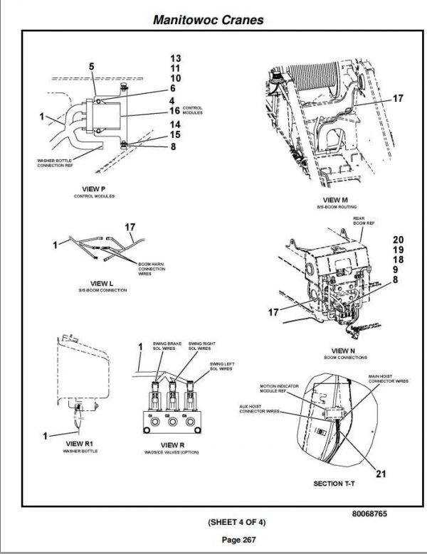 Manitowoc Cranes PM 236049 001 RT770E Spare Parts Manual PDF 2