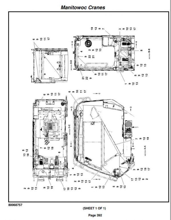 Manitowoc Cranes PM 236049 001 RT770E Spare Parts Manual PDF 3