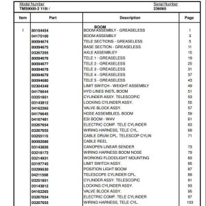 Manitowoc Cranes PM 236065 000 TMS9000 2 Spare Parts Manual PDF 1