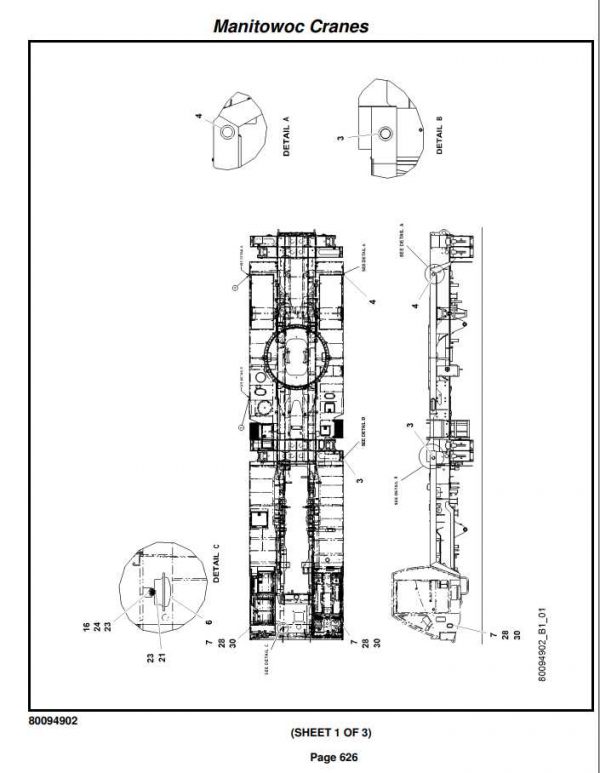 Manitowoc Cranes PM 236065 000 TMS9000 2 Spare Parts Manual PDF 3 1