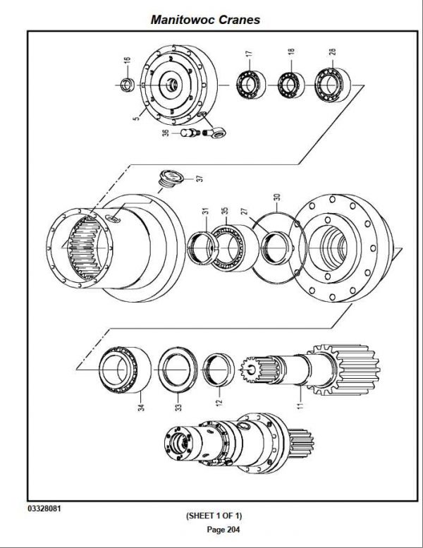 Manitowoc Cranes PM 236142 001 TMS9000 2 Spare Parts Manual PDF 3