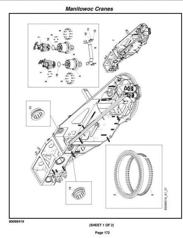 Manitowoc Cranes PM 236181 000 TMS9000 2 Spare Parts Manual PDF 3