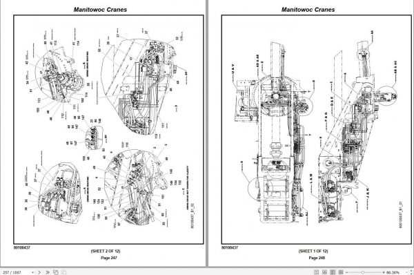 Manitowoc Cranes PM 236265 001 GRT8100 Spare Parts Manual PDF 3