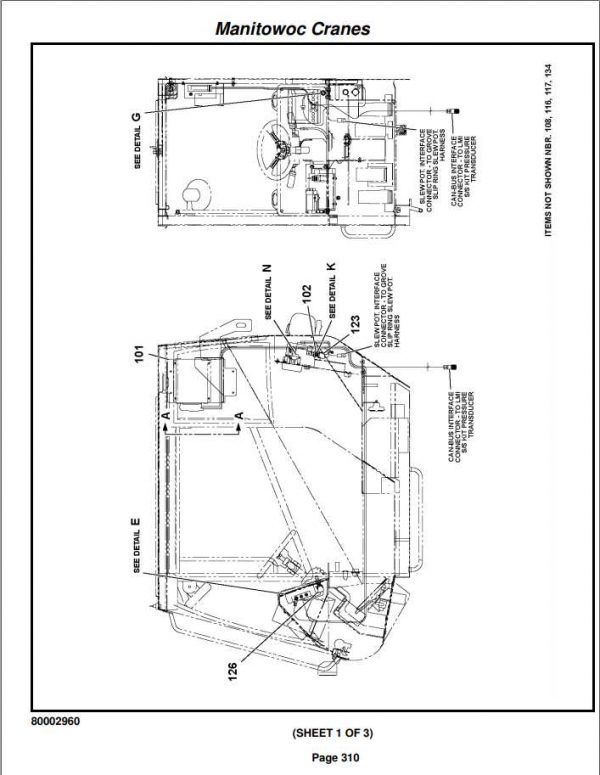Manitowoc Cranes PM 258087 001 RT530E 2 Spare Parts Manual PDF 22