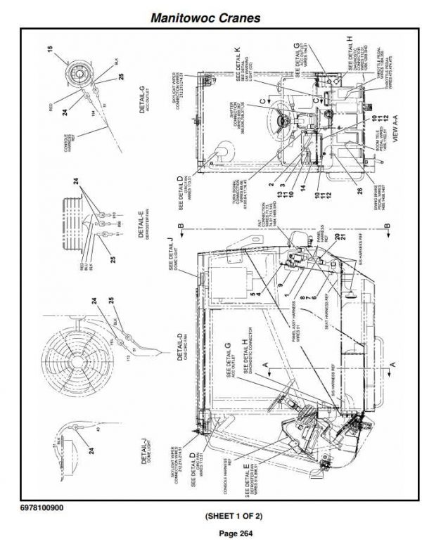 Manitowoc Cranes PM 258105 001 RT530E 2 Spare Parts Manual PDF 2