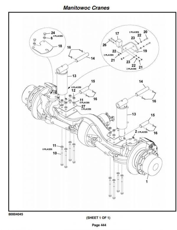 Manitowoc Cranes PM 258105 001 RT530E 2 Spare Parts Manual PDF 3