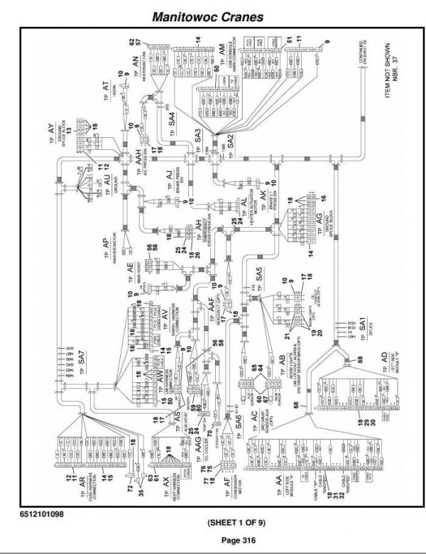 Manitowoc Cranes PM 258107 001 RT530E 2 Spare Parts Manual PDF 2