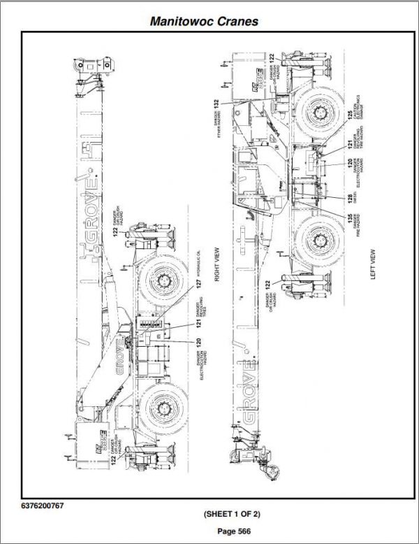 Manitowoc Cranes PM 258301 001 RT540E 35 MT Spare Parts Manual PDF 2
