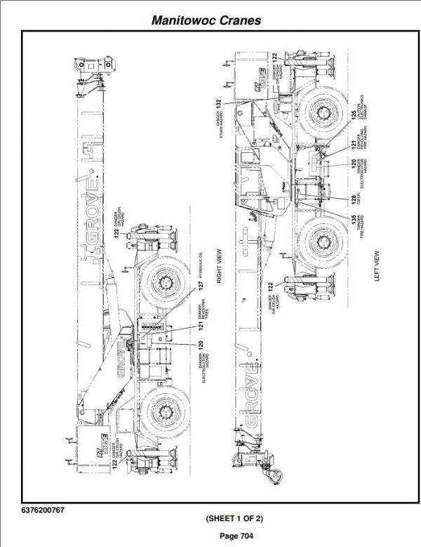 Manitowoc Cranes PM 258648 001 RT530E 2 Spare Parts Manual PDF 2